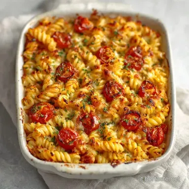 Pasta Pasticciata Semplice per 6 Persone Scheda ricetta