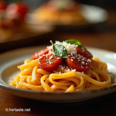Ricetta Pasta con Salsiccia e Panna Il Classico Cremoso Facilissimo Scheda ricetta