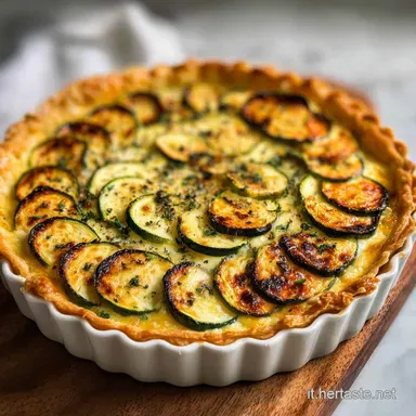 Pasta Sfoglia: Torta Salata Zucchine e Provola Scheda ricetta