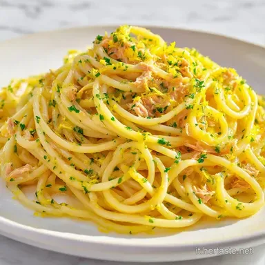 Pasta Veloce Tonno E Limone Cremosa Scheda ricetta