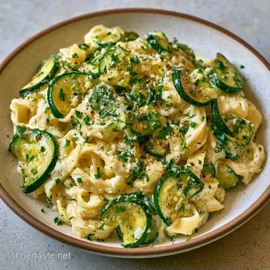 Pasta Zucchine e Ricotta per 4 Persone Scheda ricetta