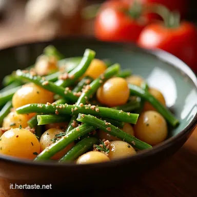 Patate con Fagiolini Ricetta Facile della Nonna Scheda ricetta