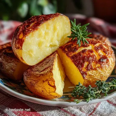 Ricetta Patate Intere in Friggitrice ad Aria Croccanti e Soffici Scheda ricetta