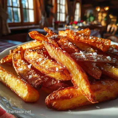 Ricetta Patatine Croccanti con Friggitrice ad Aria Dorate Perfette Scheda ricetta