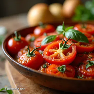 Peperoni Ricette Peperonata Siciliana Un Tripudio di Sapori Scheda ricetta