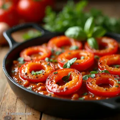 Peperoni al Forno Gratinati La Ricetta Facile che Sa dEstate Scheda ricetta