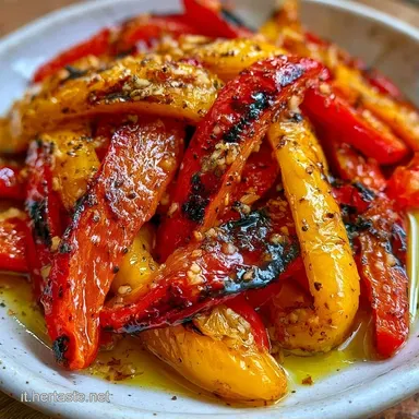 Peperoni Arrostiti in 38 Minuti Scheda ricetta