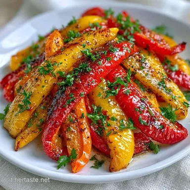 Peperoni Arrostiti in 40 Minuti Scheda ricetta