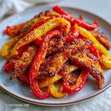 Peperoni con Pangrattato Croccanti Scheda ricetta