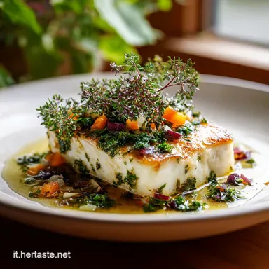 Pesce Spada in 21 Minuti: Tenero e Succoso con Crosticina Aromatica Scheda ricetta