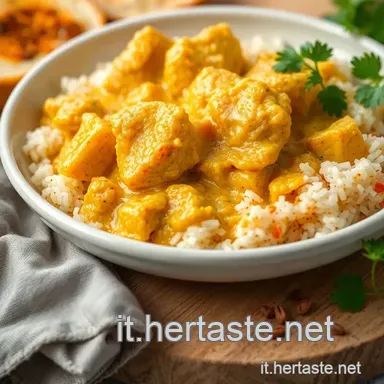 Pollo Curry Ricetta Cremosa: Un Viaggio di Sapori! Scheda ricetta