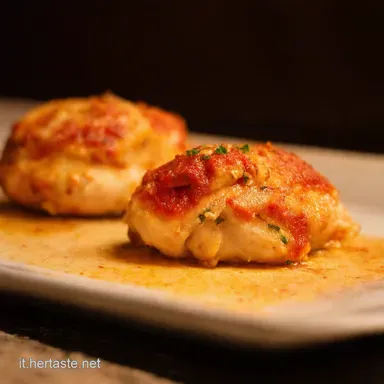 Ecco come trasformare un semplice petto di pollo Parmigiana Top Scheda ricetta