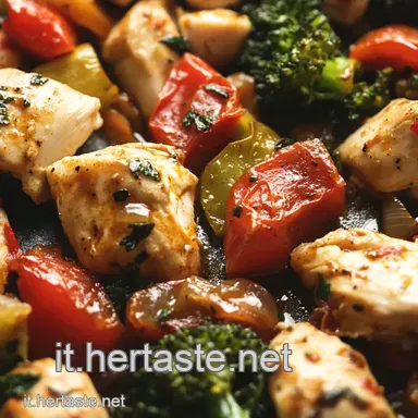 Idee Cena Veloce: Pollo e Verdure alla Contadina! Scheda ricetta