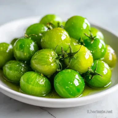 Ricetta Pomodori Verdi Sott'olio: 1h 3min Scheda ricetta