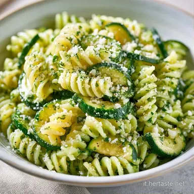 Primo Piatto Zucchine Sfizioso Cremoso Scheda ricetta