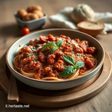 Ricetta per Rag&ugrave; Bolognese: Il Segreto della Nonna Svelato! Scheda ricetta