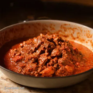 Rag&ugrave; di Carne della Nonna Ricetta Segreta e Facile Scheda ricetta