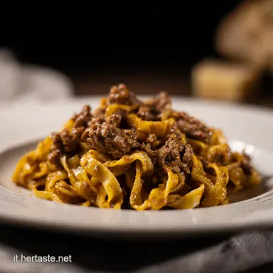 Ricetta Rag&ugrave; di Carne: Il Segreto della Nonna per un Rag&ugrave; Perfetto Scheda ricetta