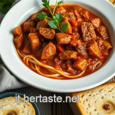 Rag&ugrave; di Cinghiale Toscana: La Ricetta Segreta della Nonna! Scheda ricetta