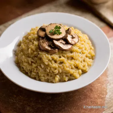 Risotto ai Funghi Porcini Idee e Ricette dAutunno Scheda ricetta