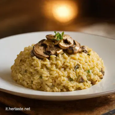 Cosa cucino oggi Risotto ai Funghi Ricetta Top Scheda ricetta