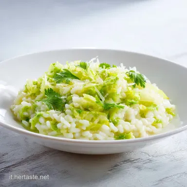 Risotto alla Verza: Ricetta Cremosa per 4 Persone Scheda ricetta