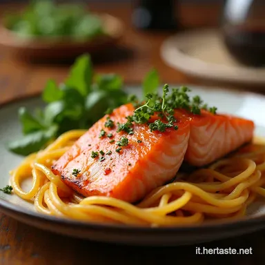 Salmone Friggitrice ad Aria Ricetta Veloce e Segreti per un Secondo Croccante Scheda ricetta