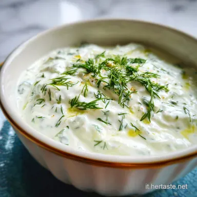 Salsa Tzatziki - Ricetta Facile in 45 Minuti Scheda ricetta