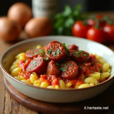 Salsiccia al Forno con Patate La Ricetta della Nonna Scheda ricetta