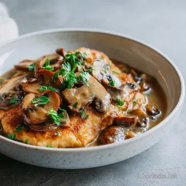 Secondi di Carne ai Funghi in 15 Minuti per 4 Persone