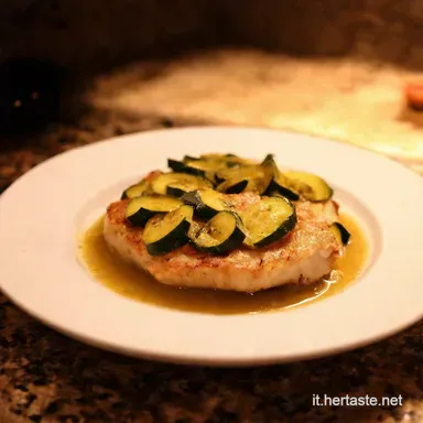 Scaloppine di Maiale con Zucchine Ricetta Facile e Veloce Scheda ricetta
