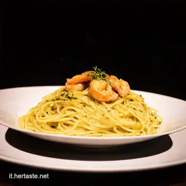 Spaghetti Aglio e Olio con Gamberetti: Cena Leggera Veloce! Scheda ricetta