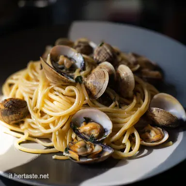 Spaghetti Cozze e Vongole: La Ricetta Napoletana Autentica! Scheda ricetta