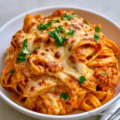 Tagliatelle Al Forno per 4 Persone Scheda ricetta