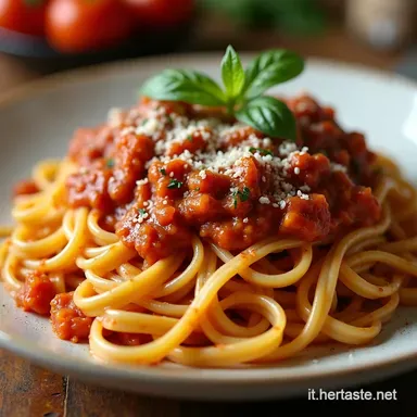 Noodles Ricetta Tagliatelle al Rag&ugrave; come dalla Nonna Scheda ricetta