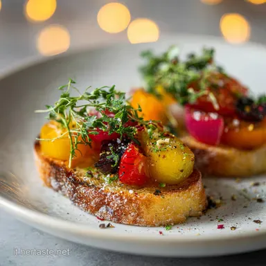 Tartine Natalizie con Salmone in 40 Minuti Scheda ricetta