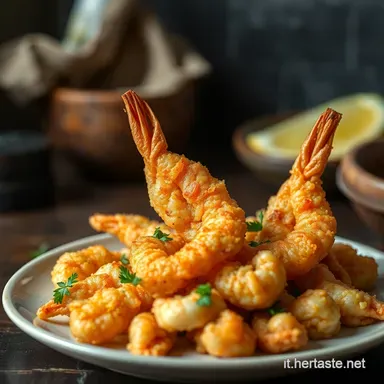 Tempura di Gamberi Perfetta? Il Segreto &egrave; Qui! Scheda ricetta