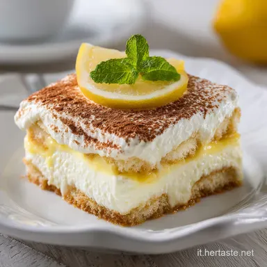 Tiramis&ugrave; al Limone: Ricetta Facile per 8 Porzioni Scheda ricetta