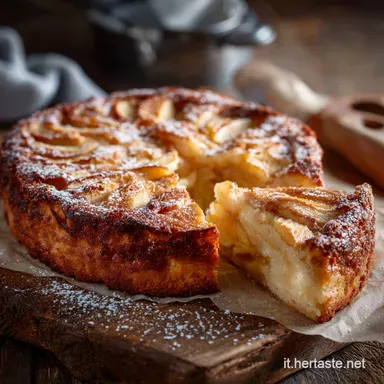 Torta di Mele Sofficissima La Ricetta della Nonna umida e cremosa Scheda ricetta