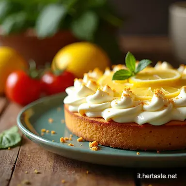 Torta di Ricotta e Limone La Ricetta della Nonna che Scioglie il Cuore Scheda ricetta
