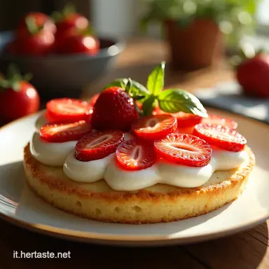La Migliore Torta di Frutta Estiva Facile con Crema Leggera Scheda ricetta