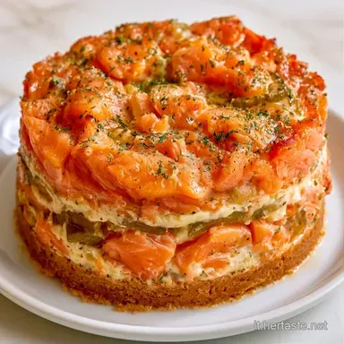 Torta Tramezzino con Salmone Scheda ricetta