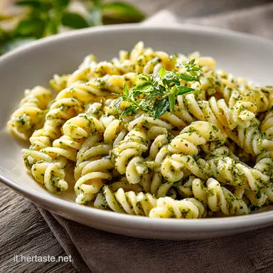 Ricette per Trofie: Pesto Genovese da Sogno (e Fatte in Casa!) Scheda ricetta