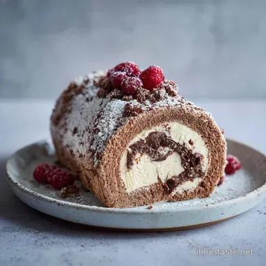 Tronco di Natale: Ricetta Classica per 10 Porzioni Scheda ricetta