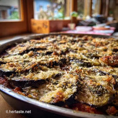 La Vera Melanzane alla Parmigiana La Ricetta della Nonna con Melanzane Fritte Scheda ricetta