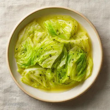 Ricetta Verza Stufata in Padella: Contorno per 4 Scheda ricetta