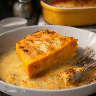 Zucca al Forno Gratinata Ricetta Facile e Cremosa Scheda ricetta
