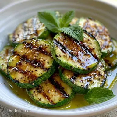 Zucchine Alla Piastra in 20 Minuti Scheda ricetta