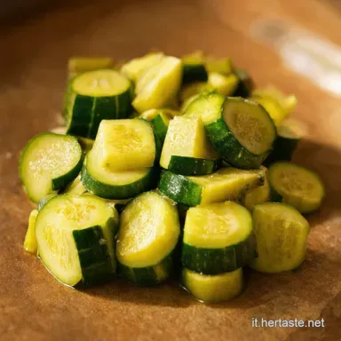 Zucchine Marinate Crudo Ricetta Veloce e Fresca Scheda ricetta