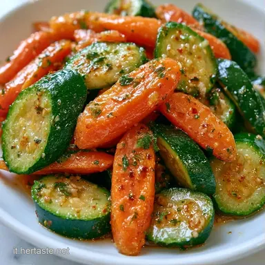 Zucchine e Carote Croccanti in Padella Scheda ricetta